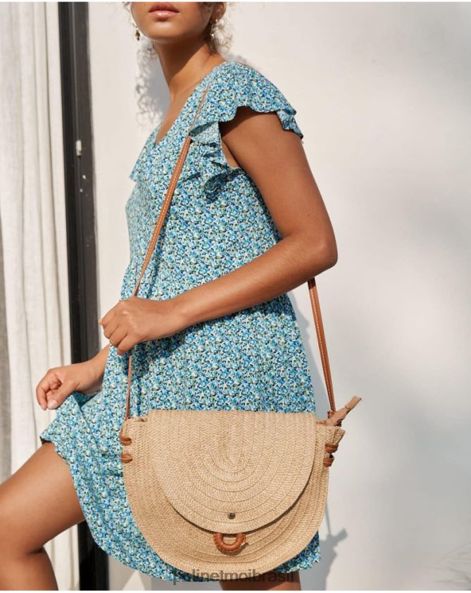 Polin et moi bege bolsa tiracolo selmi acessórios 6PL246381