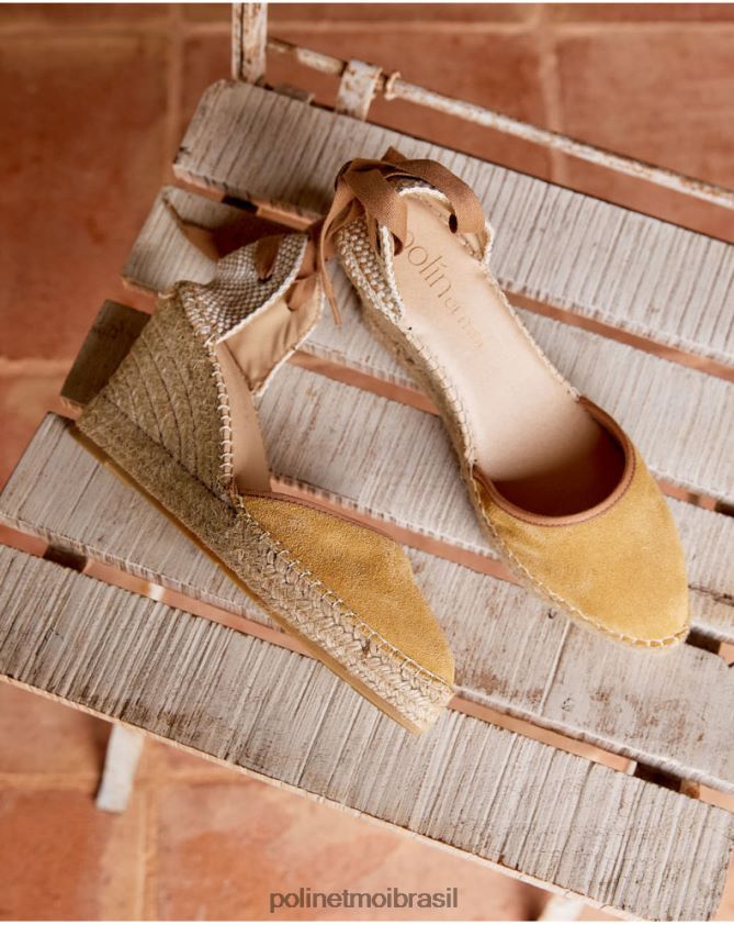 Polin et moi bege alpargata ribete lucrezia calçados 6PL246511
