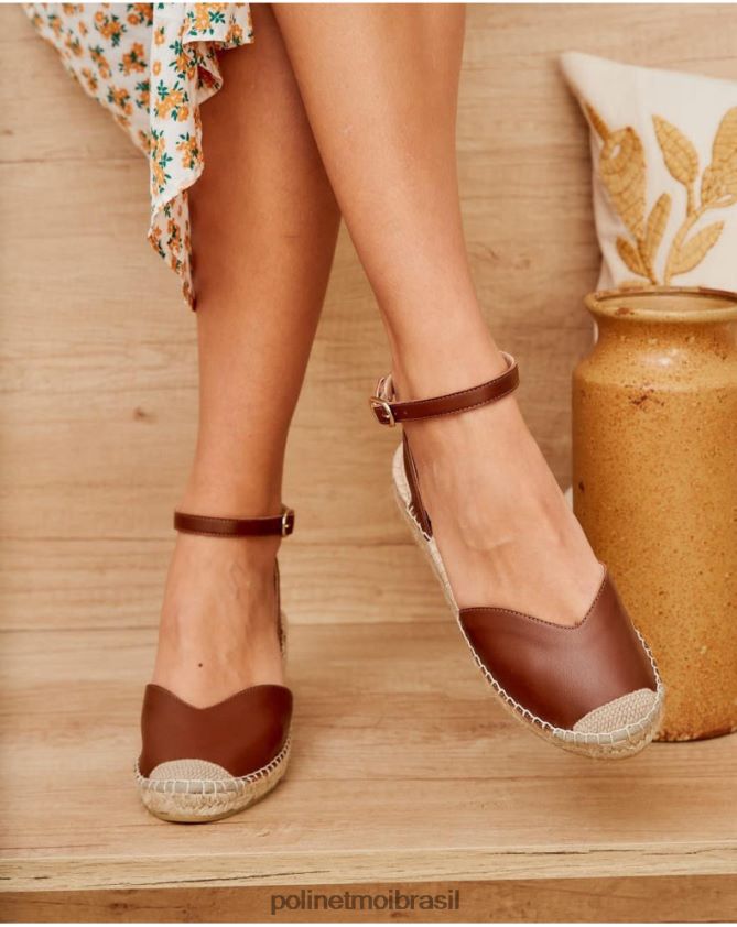 Polin et moi couro espadrille napa feri calçados 6PL246493