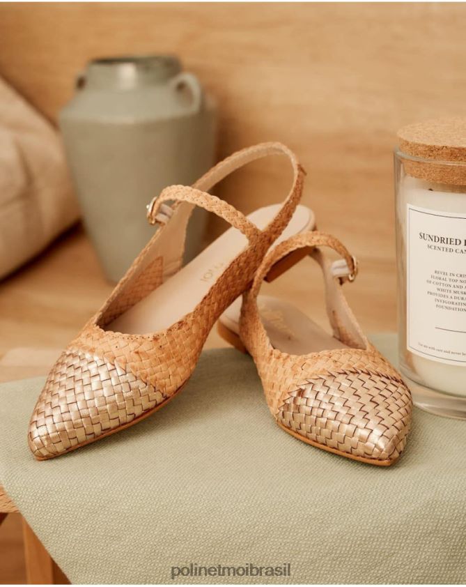 Polin et moi bege mary jane punta rigobertta calçados 6PL246416