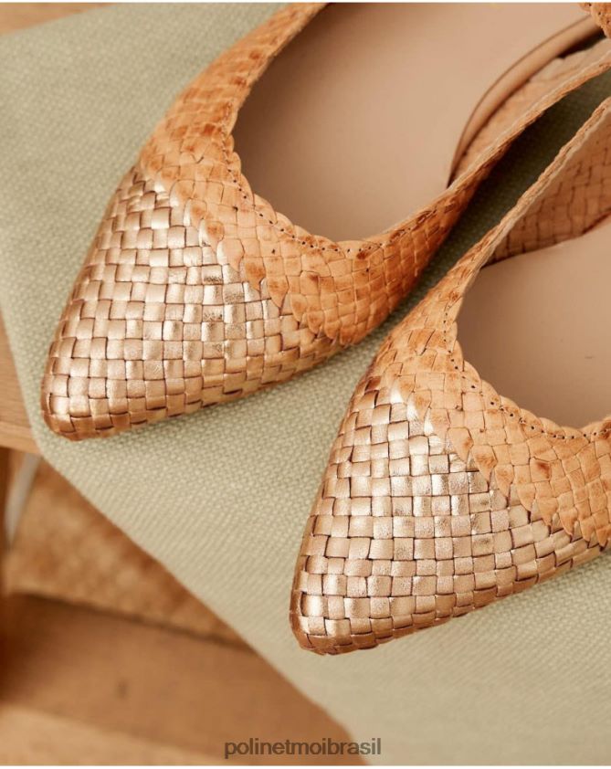 Polin et moi bege mary jane punta rigobertta calçados 6PL246416