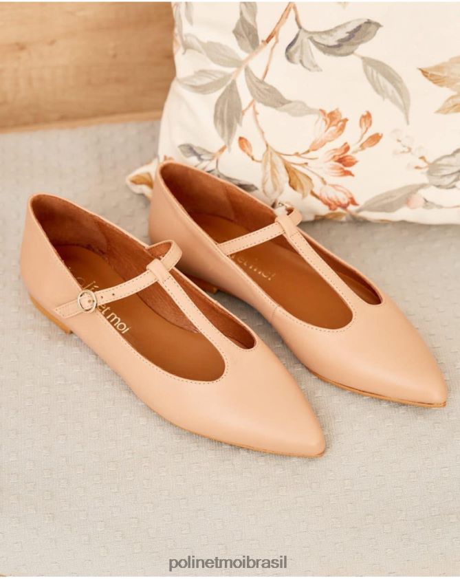 Polin et moi nu sapatilhas adelaide toe calçados 6PL246459