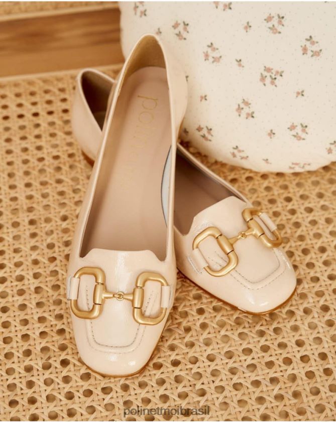 Polin et moi nu sapatilhas estribo alana calçados 6PL246501