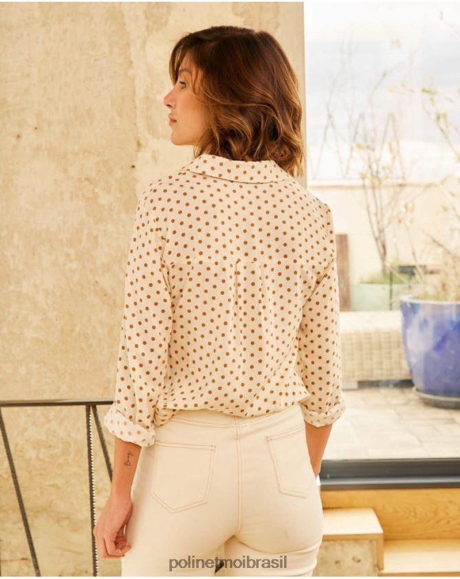 Polin et moi camelo blusa moles afrodite roupas 6PL246199