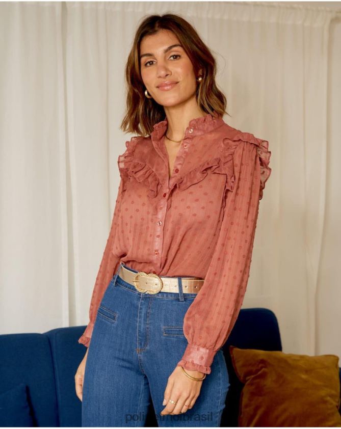 Polin et moi inventar blusa plumeti mona roupas 6PL246228