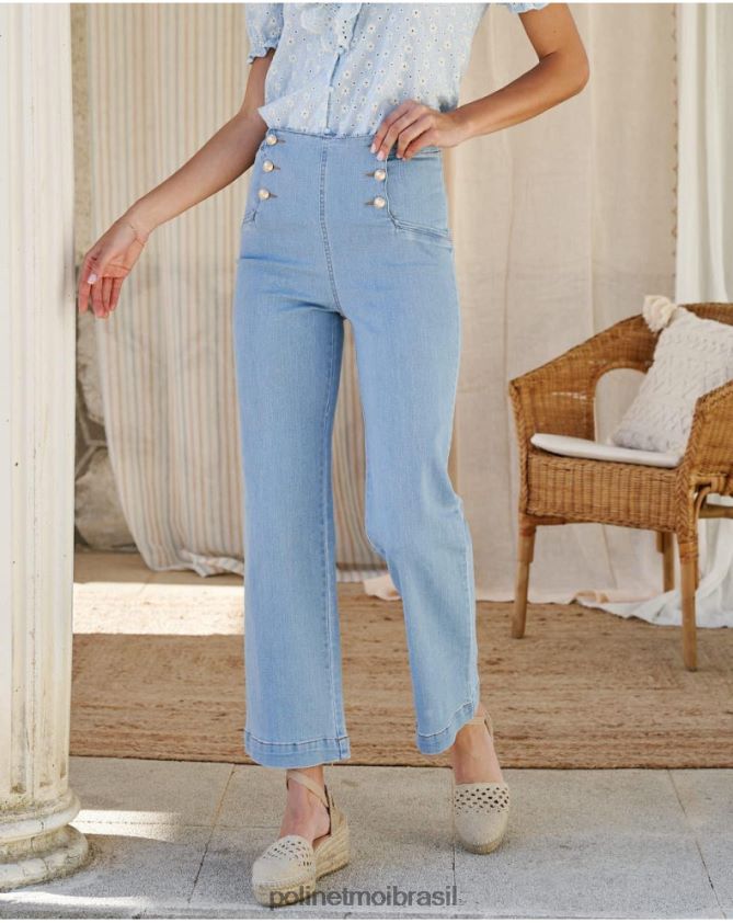Polin et moi jeans calça jeans nancy roupas 6PL246332