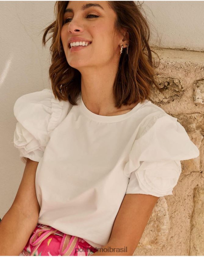 Polin et moi branco mangá de gema superior roupas 6PL246269