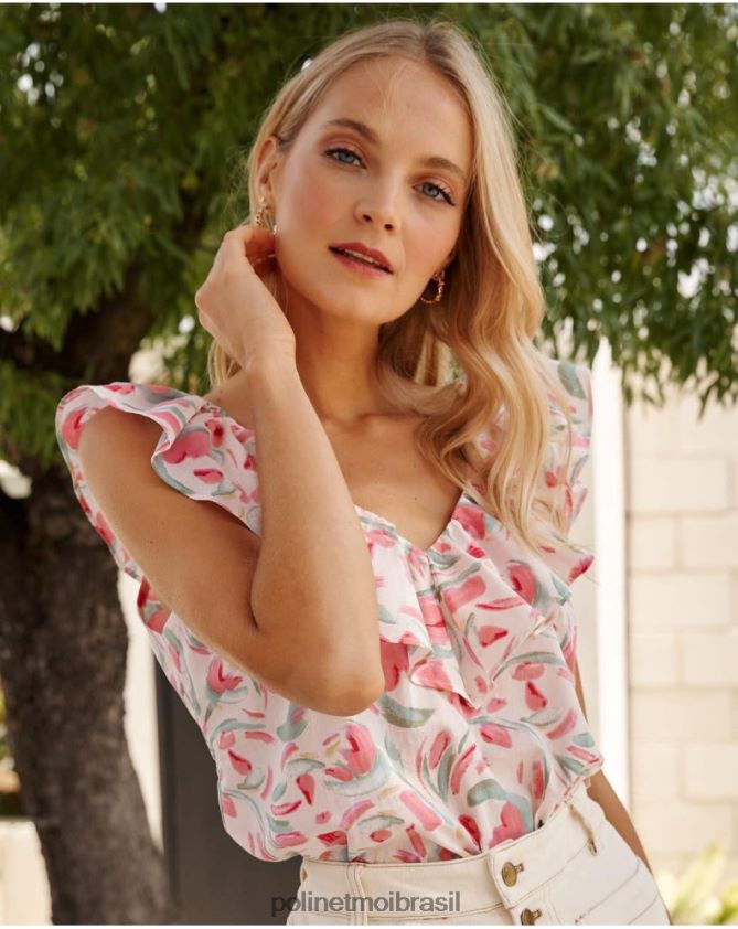 Polin et moi inventar top babado sheila roupas 6PL246247