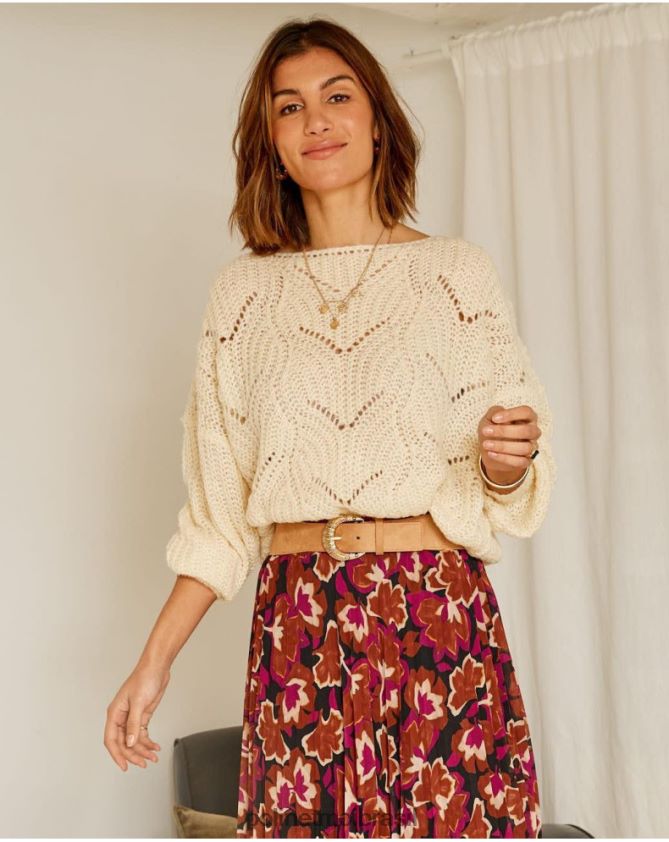 Polin et moi cru suéter largo priscilla roupas 6PL246354