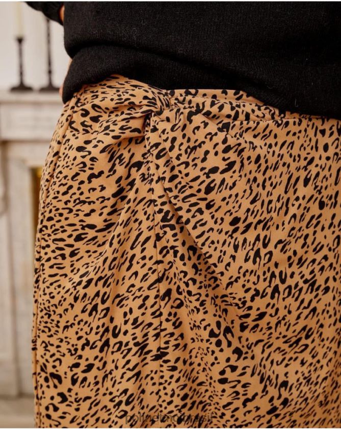 Polin et moi camelo saia com nó de jade roupas 6PL246312