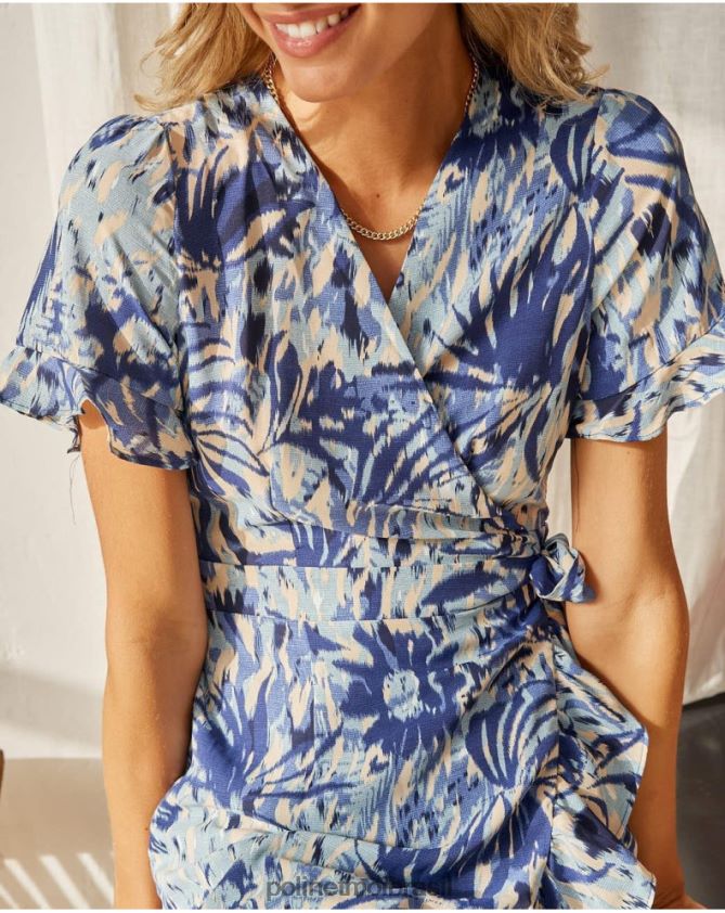 Polin et moi atlântico vestido cruzado kalila roupas 6PL246131