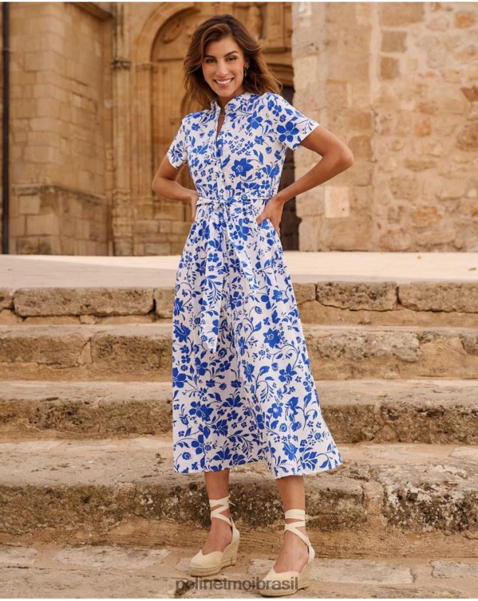 Polin et moi branco vestido de camisa de natividade roupas 6PL24626