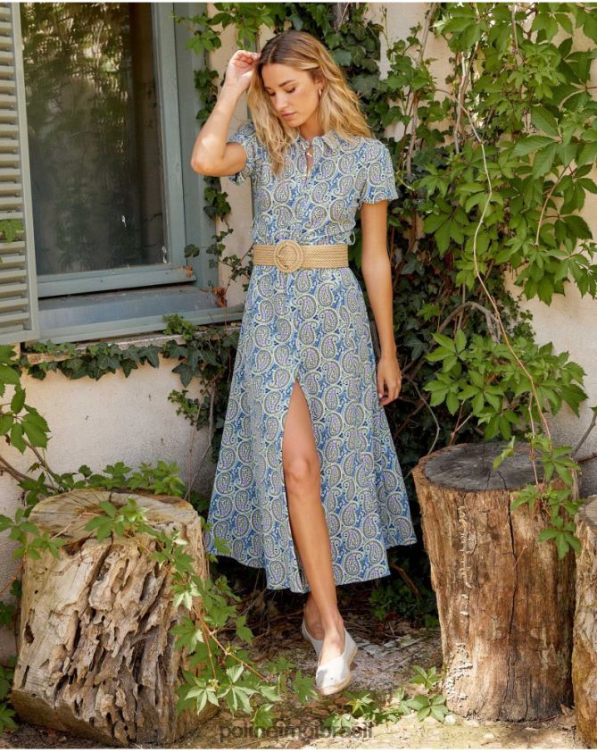 Polin et moi celestial vestido amebas londrina roupas 6PL246139