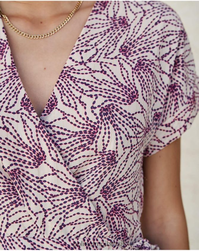 Polin et moi cru vestido laço caroline roupas 6PL24656