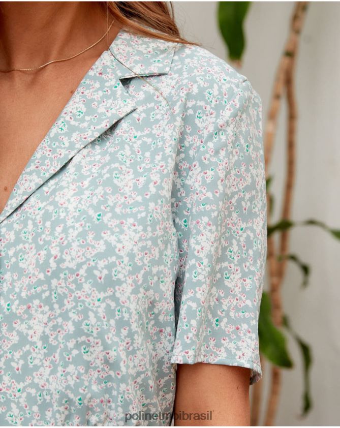 Polin et moi eucalipto vestido marie lapela roupas 6PL246142