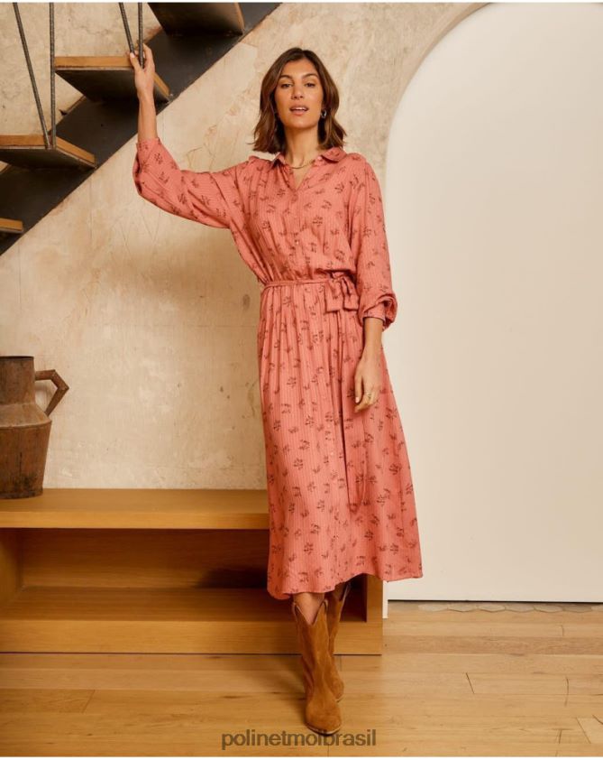 Polin et moi inventar vestido ivette com cinto roupas 6PL246134