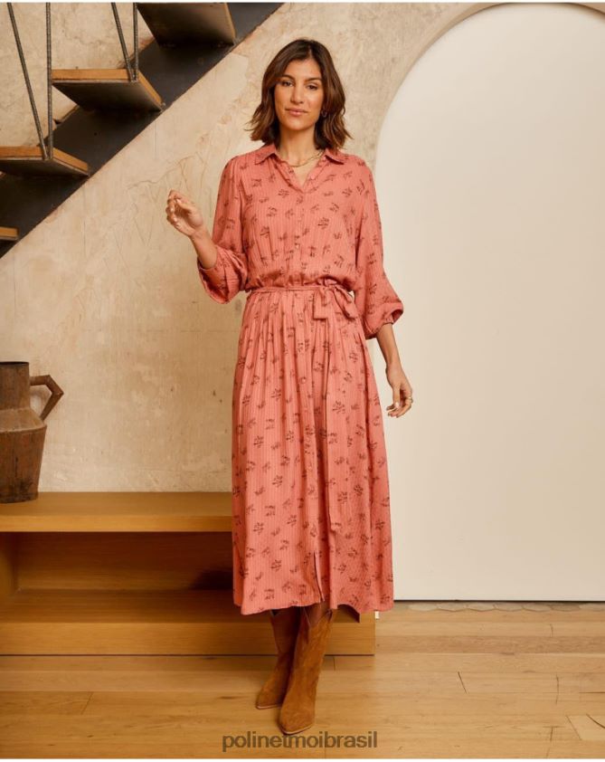 Polin et moi inventar vestido ivette com cinto roupas 6PL246134