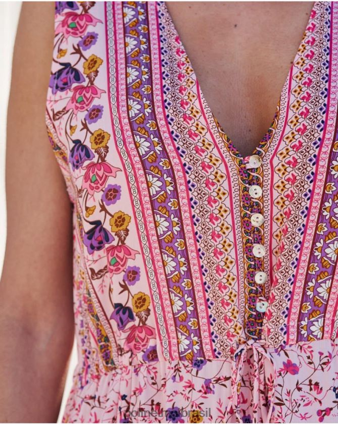 Polin et moi rosa vestido queimado clia roupas 6PL24679