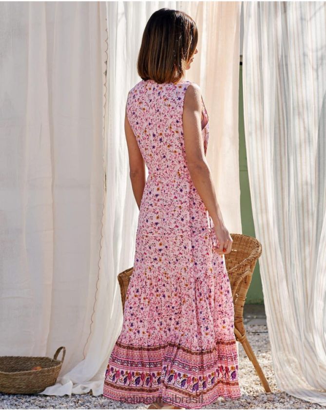 Polin et moi rosa vestido queimado clia roupas 6PL24679